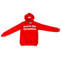 God Is the Greatest Hoodie - Red Pre Order